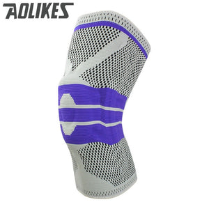 1pc Basketball Knee Brace Compression knee Support Sleeve Injury Recovery Volleyball Fitness sport safety sport protection gear