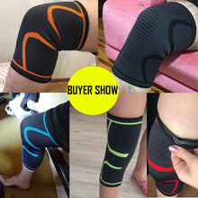 Load image into Gallery viewer, 1PCS Fitness Running Cycling Knee Support Braces Elastic Nylon Sport Compression Knee Pad Sleeve for Basketball Volleyball