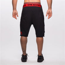 Load image into Gallery viewer, Mens gym cotton shorts Run jogging sports Fitness bodybuilding Sweatpants male workout training Brand Knee Length short pants